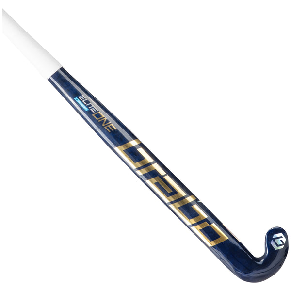 INDOOR BRABO ELITE One 30% Forged Carbon Ext Low Bow indoor field hockey stick