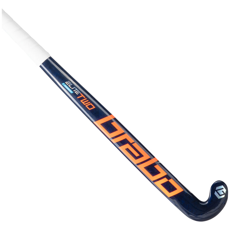 INDOOR BRABO ELITE TWO Low Bow Forged Carbon Indoor Field Hockey stick Choose 25% or 35%