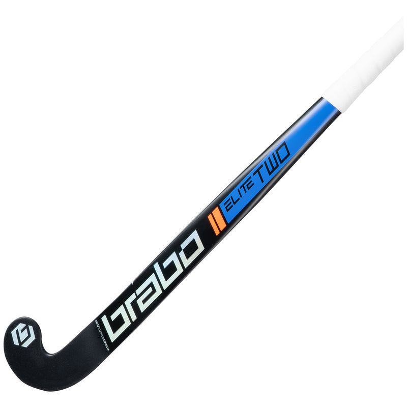 INDOOR BRABO ELITE TWO Low Bow Forged Carbon Indoor Field Hockey stick Choose 25% or 35%