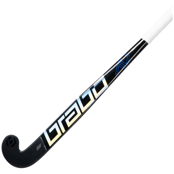 INDOOR BRABO Traditional  10% Carbon Ext. Low Bow Indoor Field Hockey Stick
