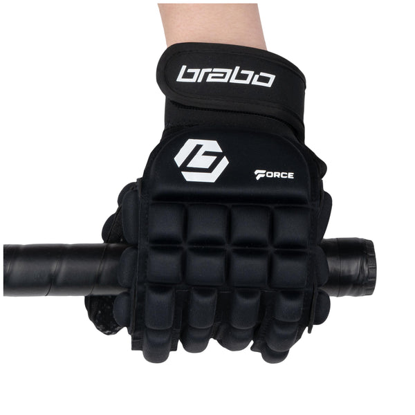 BRABO Indoor Force Glove: Full Finger Black