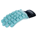 BRABO Indoor F2.1 Pair Gloves: Full Finger Black and Aqua