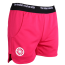 Athletic shorts for women (pink) front view