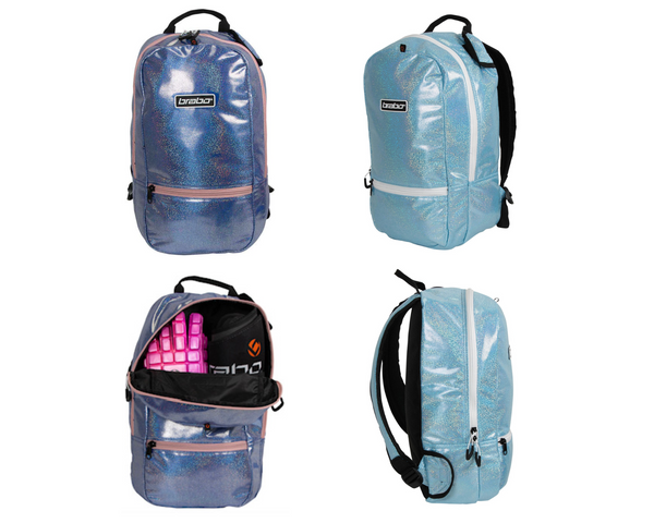 Sweep Field Hockey Youth Backpack for Athletes 8-14 (Gray and Blue)