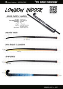 INDOOR Indian Maharadja 30% Carbon Low Bow Indoor Field Hockey Stick