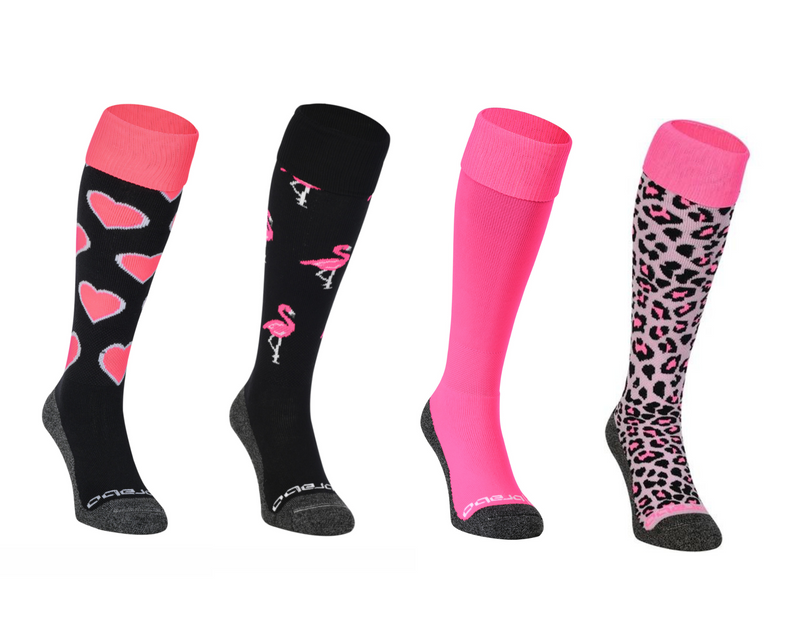 Brabo FUN socks pink designs