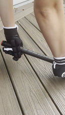 GLORY 4.4 Indian Maharadja INDOOR Full Finger with Hard Shell  Field Hockey GLOVE in Black: Left, Right or Pairs