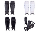 Shin guards Pro Senior Washable white and black 