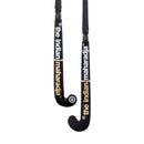 INDOOR Indian Maharadja Gold Series 50% Wood/30% Carbon Extreme Bow Indoor Field hockey stick
