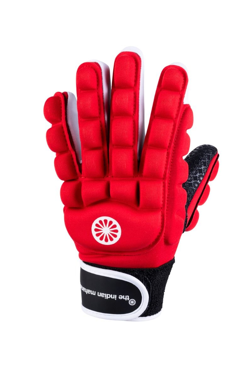 The Indian Maharadja ACE 2.2 Full Finger INDOOR Field Hockey Glove in Left