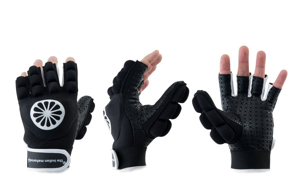 IM Half Finger & Full Thumb Gloves Grey, Black, Mint