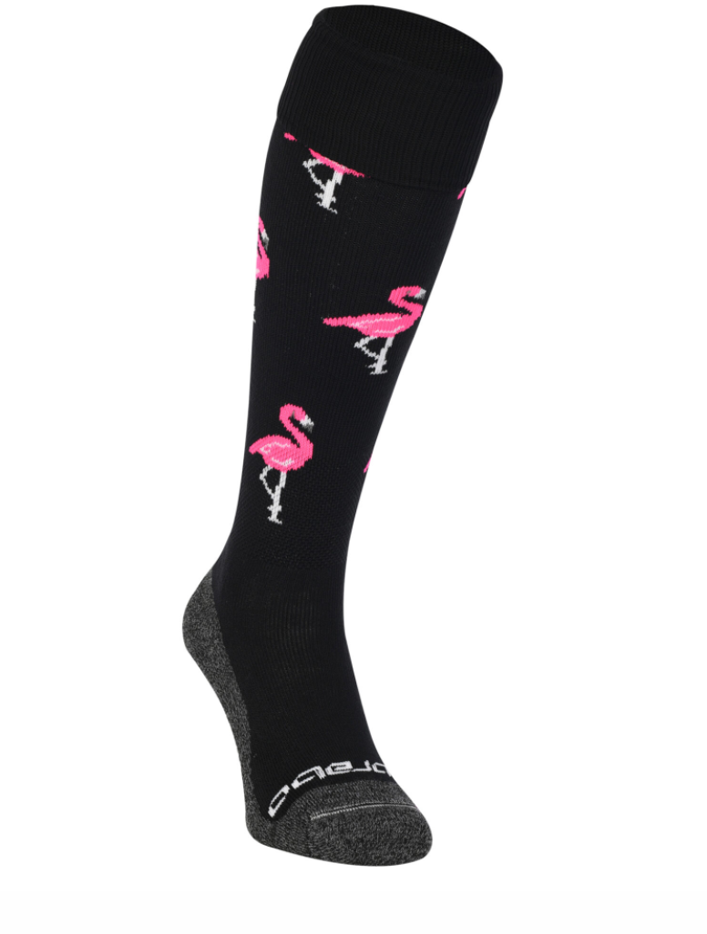 Brabo FUN socks flamingo design